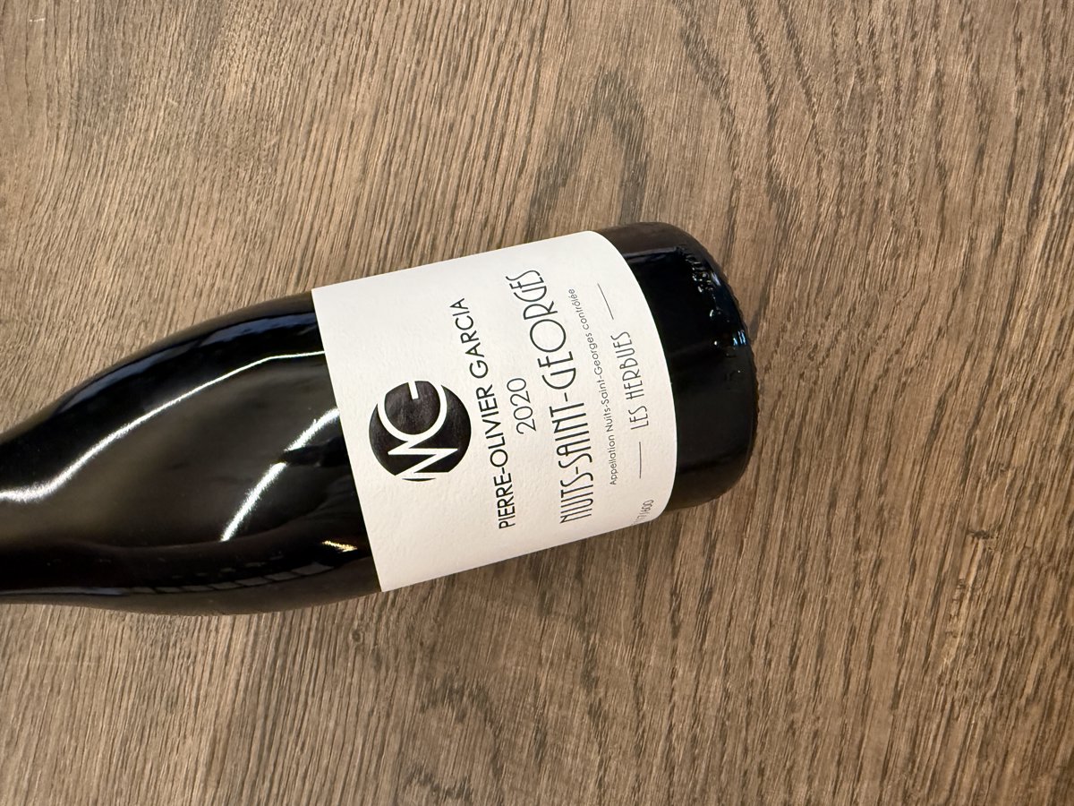 MORON GARCIA NUITS SAINT GEORGES LES HERBUES 2020 vol.13.0